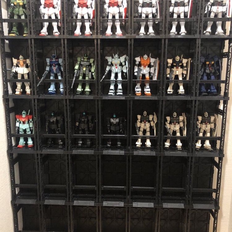 Bandai Model Gundam Hg - Auf Lager Gundam Gnaku HG/RG/1/144 Ausstellungsständer