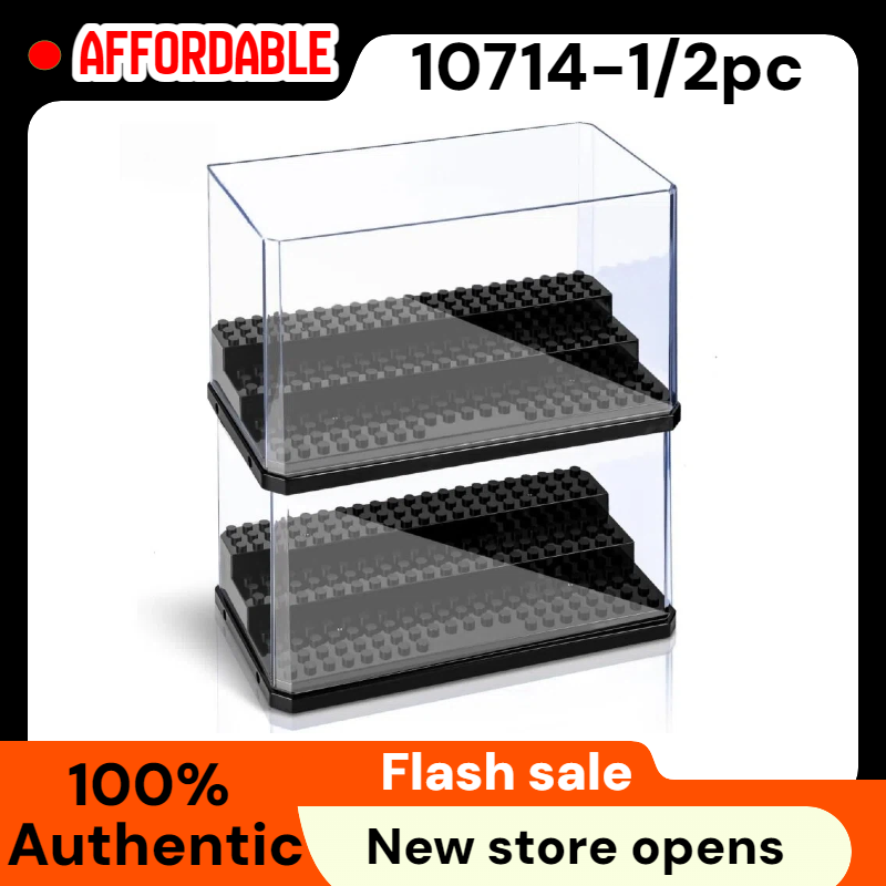 Pop Display Shelf - Vitrine, transparentes Regal, breite 3-stufige Box