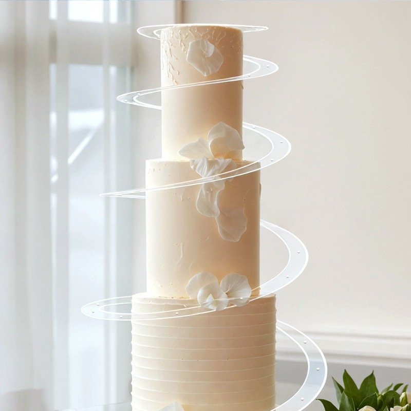 Display Risers Set - Kuchen Spirale Tiered Ständer Gebäck Dekoration