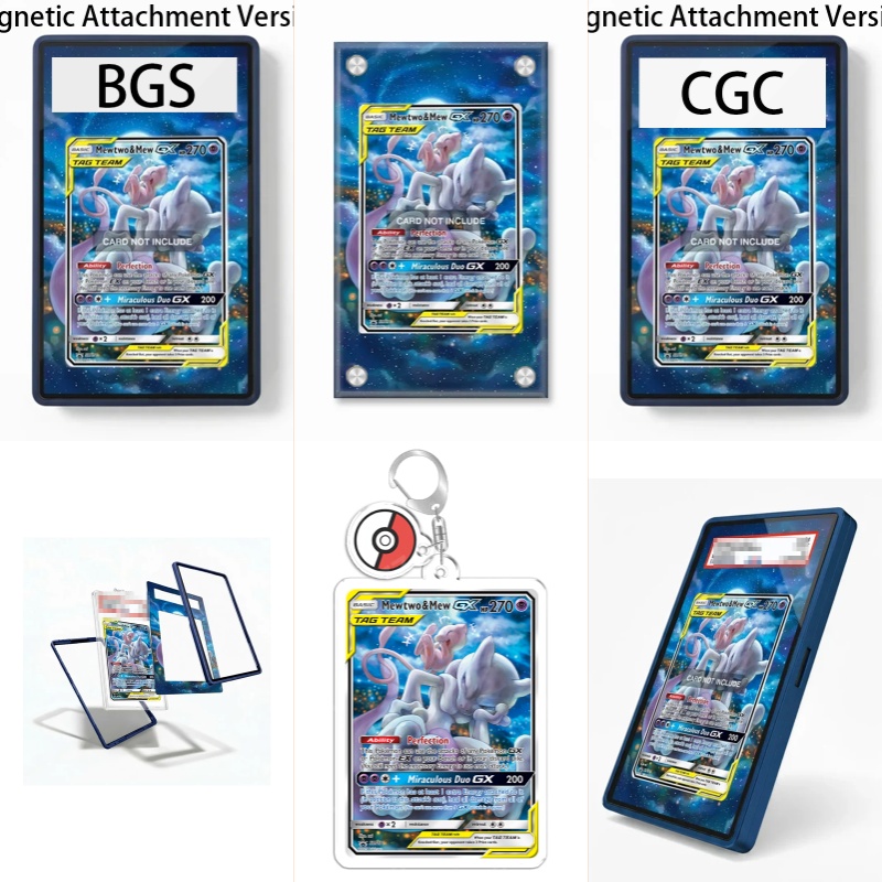 Display Case Acrylic - Kunstvoller Display-Ständer für Pokemon TCG Mewtwo