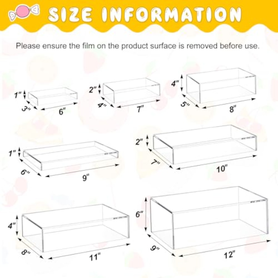 Catering-Desserttisch-Erhöhung – Display Risers Set Bewertung und Preis