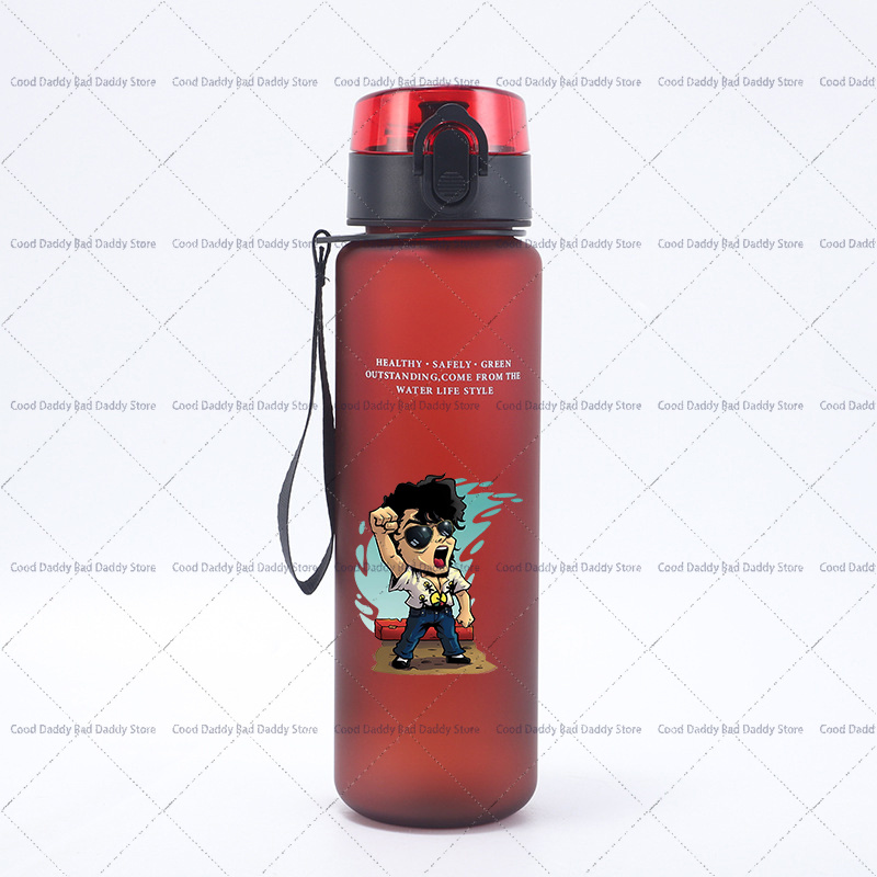 Wasserflasche mit Cartoon-Figu – Vinyl Figure Blank Bewertung und Preis