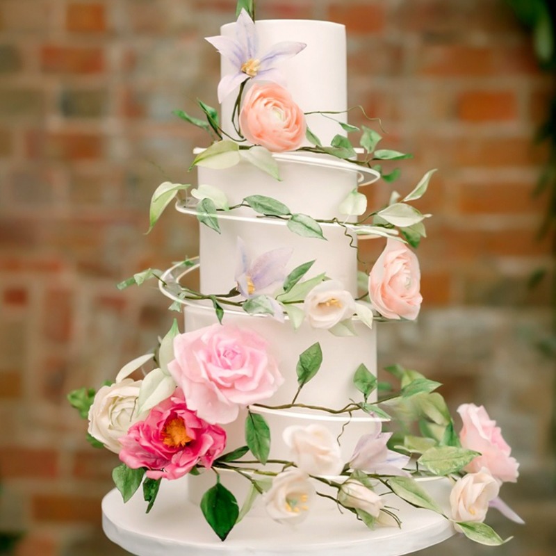 Kuchen Spirale Tiered Ständer  – Display Risers Set Bewertung und Preis