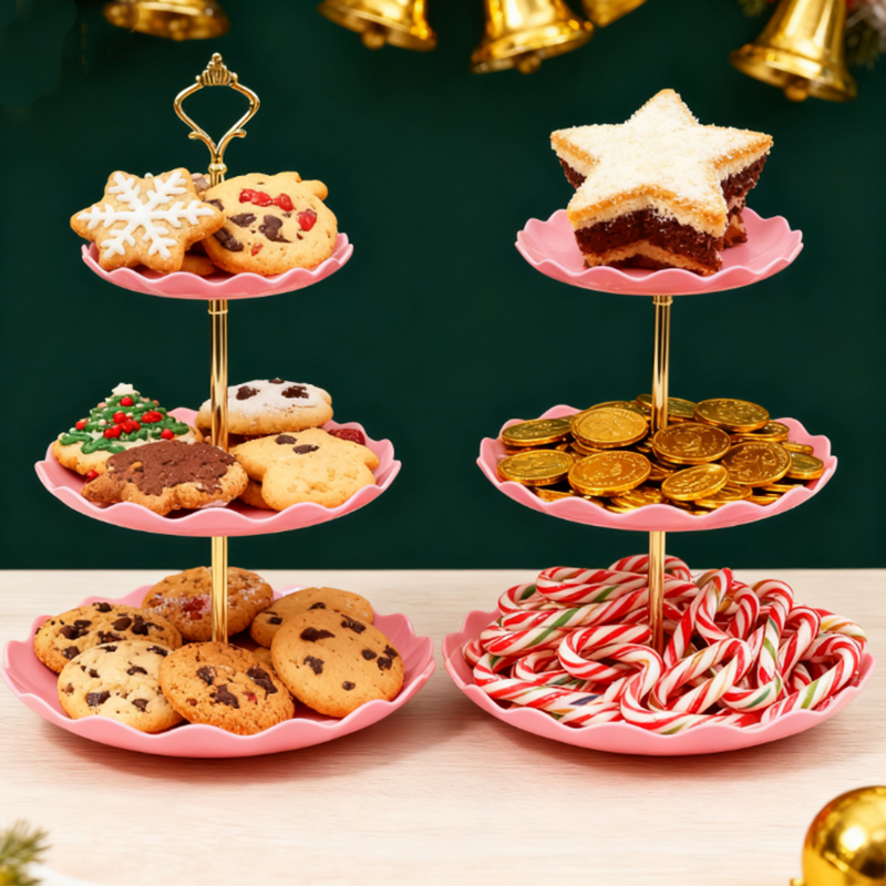 2/5 Stück Luxuriöses Rosa Kuch – Display Risers Set Bewertung und Preis